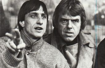 1981 г. Йохан Кройф и Лео Бенхакер. Аякс.