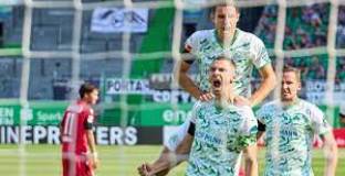 Гройтер Фюрт - Арминия 1:1 