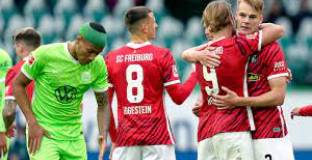 Волфсбург - Фрайбург 0:2 