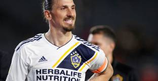 Хулигани се опитаха да отрежат краката на статуята на Ибра