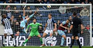 Уест Бромич - Бърнли 1:2 