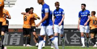 Уувърхемптън - Евертън 3:0 