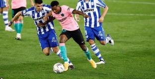 Алавес - Барселона 1:1 