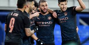 Евертън - Манчестър Сити 0:2 