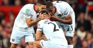 Манчестър Юнайтед - Уест Хем 0:1 