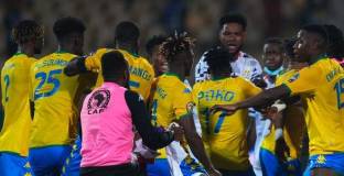 Габон и Гана не се победиха, играчи се биха след мача