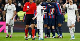 Барса спечели първия полуфинал срещу Реал Мадрид