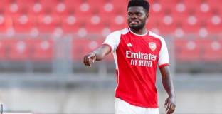 Партей: Щастлив съм в Арсенал