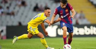 Голове в края спасиха 3-те точки за Барса срещу Кадис