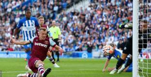 Уест Хям се справи с Брайтън за около час