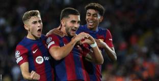 Барса постигна целта си срещу Шахтьор Донецк