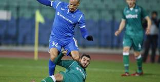 Витоша измъкна точка от Левски в центъра на София (видео)