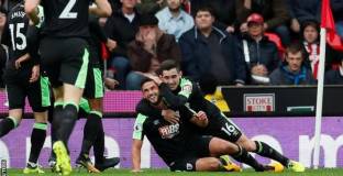 Стоук Сити - Борнемут 1:2 