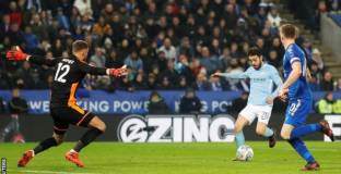 Лестър - Манчестър Сити 1:1 (3:4 дузпи) 