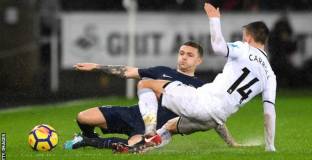 Суонзи - Тотнъм 0:2 