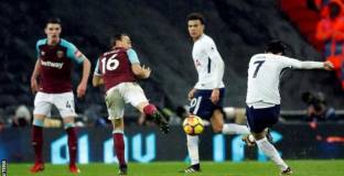 Тотнъм - Уест Хем 1:1 