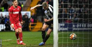 Нотс Каунти - Суонзи 1:1 