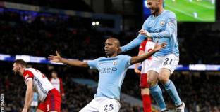 Манчестър Сити - Уест Бромич 3:0 