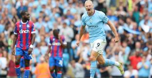 Холанд с хетрик обърна Палас от два пасив