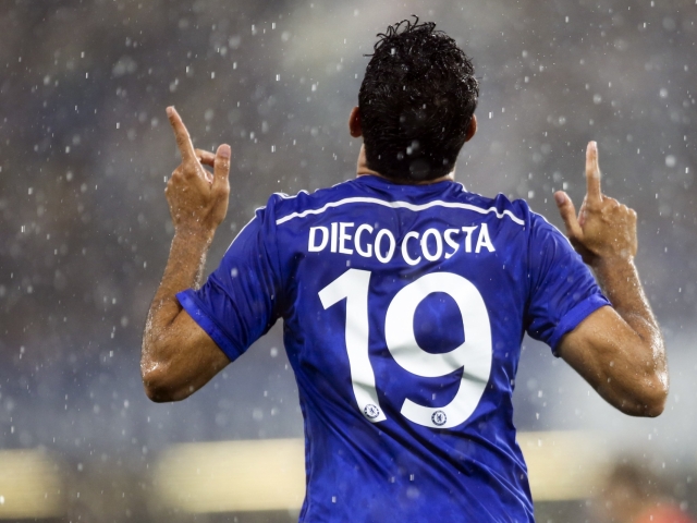 Диего Коста носи победата на Челси преди началото на сезона (видео)