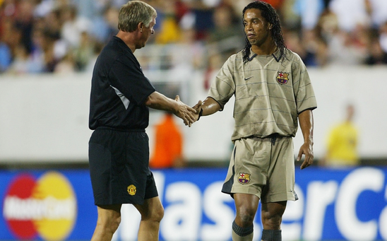 Форчън: Дъждът провали трансфера на Роналдиньо в Юнайтед 