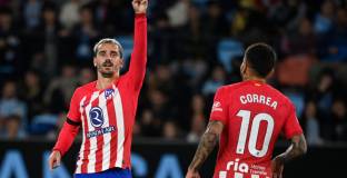 Хеттрик на Гризман беляза поредната победа на Атлетико