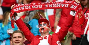 Дания победи Русия и стигна второ място (видео)