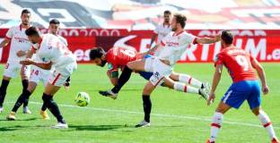 Десет от Севиля с първа загуба в Ла Лига (видео)