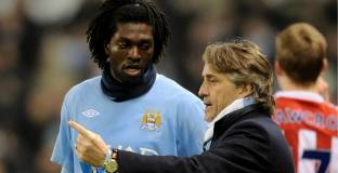 Адебайор: Манчини е слаб треньор