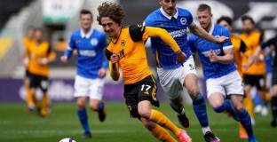 Уувърхемптън - Брайтън 2:1 