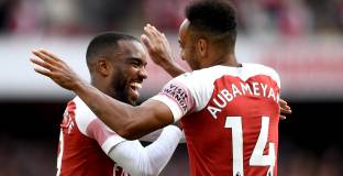 Арсенал се справи с Бърнли