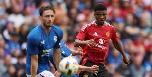 Рейнджърс - Манчестър Юнайтед 0:2 