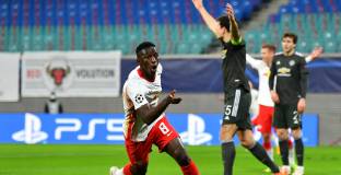 Лайпциг си върна на Манчестър Юнайтед (видео)