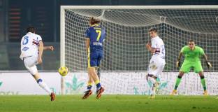 Верона - Сампдория 1:2 