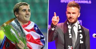 Гризман: Ако Бекъм ме иска ще завърша в Америка