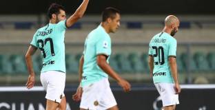 Верона препъна Интер в стремежа им за трето място