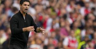 Артета защити състава си срещу Ман Сити 