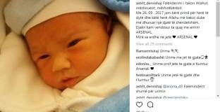 Фен от Косово назова сина си в чест на Арсенал 