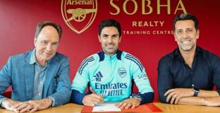 Арсенал обяви за удължаване на договора с Артета