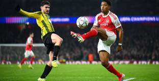 Арсенал с 24 точки от 24 възможни и спечели общата фаза на ШЛ