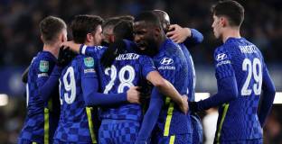 Челси с един крак на финал през Тотнъм (видео)