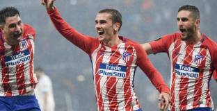 Гризман бе определен за играч на мача с Олимпик Марсилия 