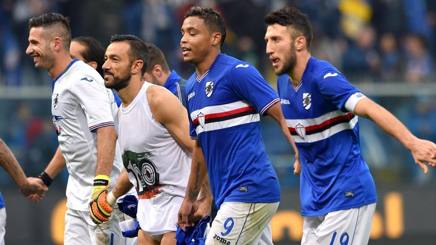 Сампдория - Сасуоло 3:2 