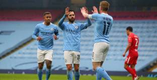 Ман Сити набързо се справи с Бирмингам (видео)