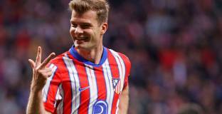 Четири гола на Сьорлот помогнаха на Атлетико да победи Реал Сосиедад (видео)