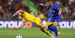 Барса загуби две точки срещу Хетафе