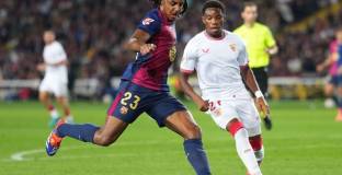 Барса отбеляза завръщането на Гави с погром над Севиля