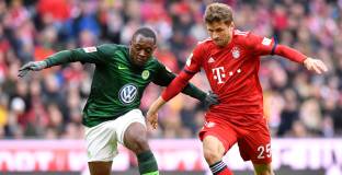 Байерн оглави Бундеслигата с победа над Волфсбург (видео)