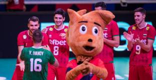  България срещу  Германия в 1/8-финалите на Евроволей 2021