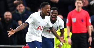 Тотнъм надви Сити, Бергвайн вкара